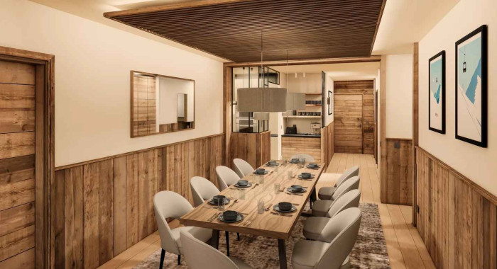 Eiger Suite, La Plagne: Centre ski chalet, image 4